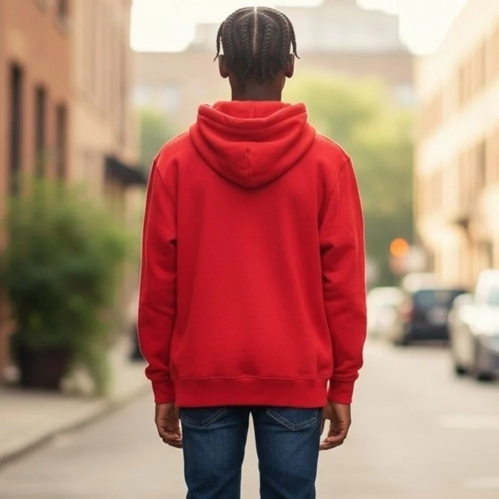 Gap Kids Arch Logo Full Zip Hoodie XL Red‎ Fleece Sweatshirt Boys Girls New